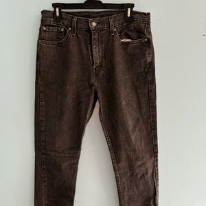 Levi 510 Black Denim Jeans  33x32